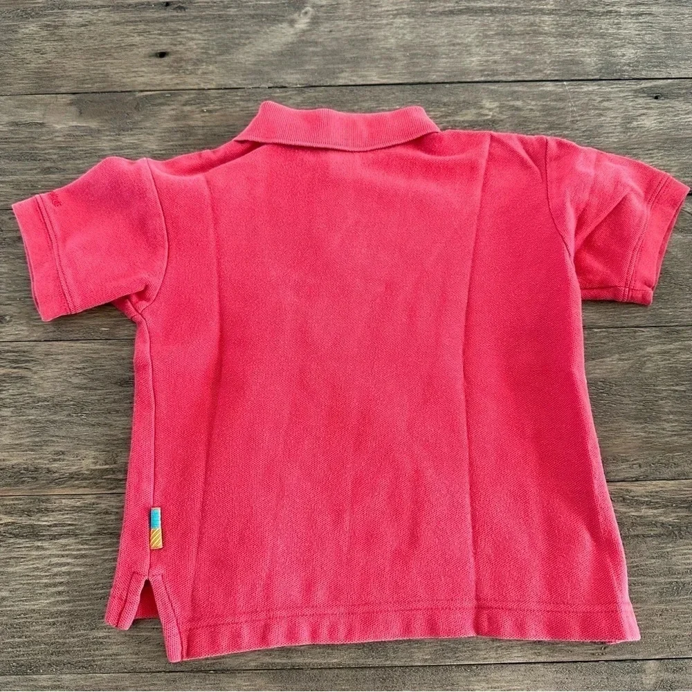 Vintage Gymboree Boys Medium 3-4 years‎ Red Polo Shirt Cotton Short Sleeve 1998